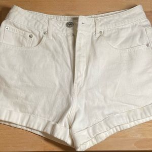 White Jeans Shorts